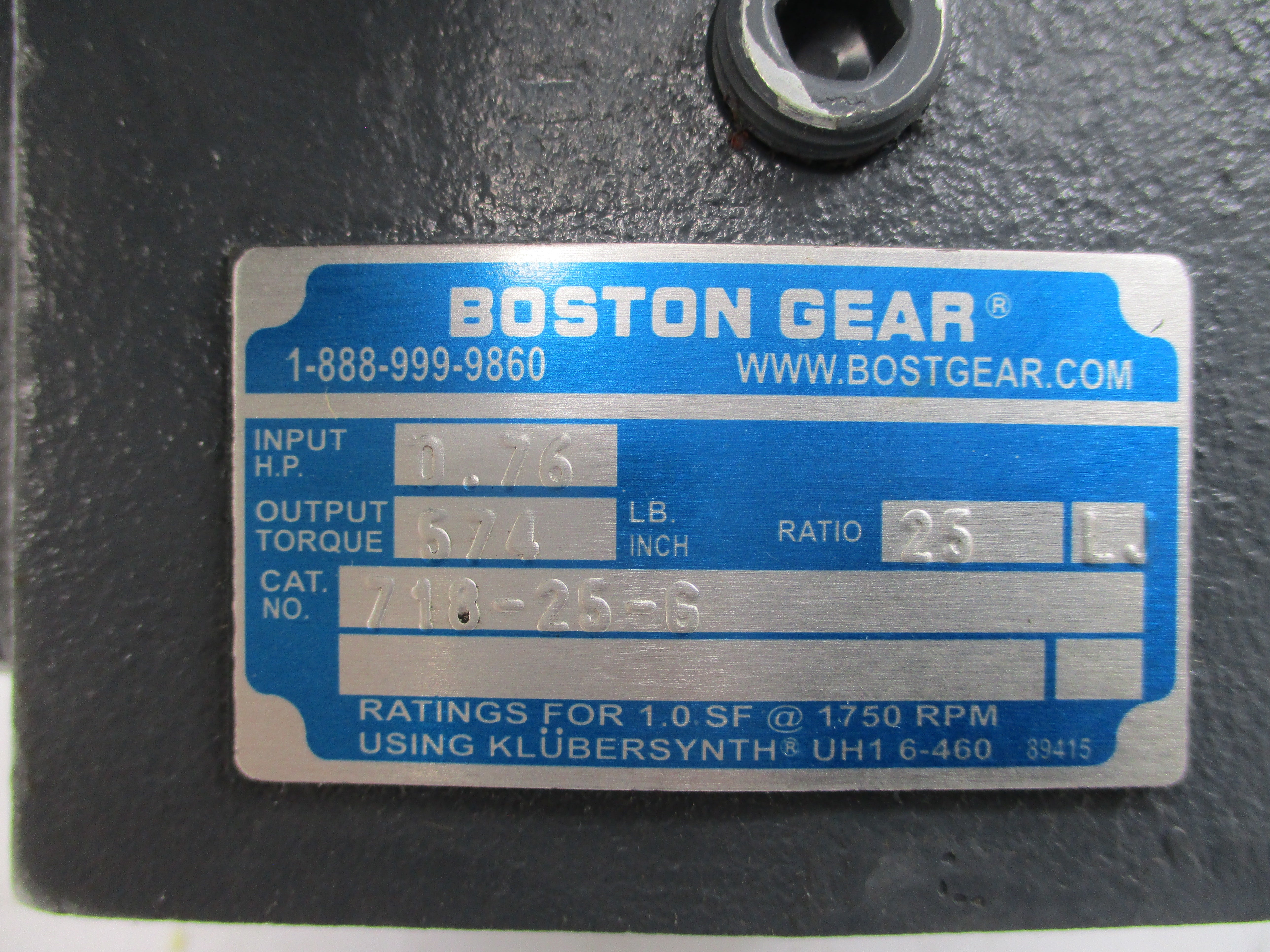 BOSTON GEAR 718-25-G NSMP