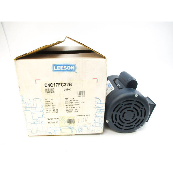 LEESON 102862.00 C4C17FC32B 115/208-230V 8/4.4-4A NSMP