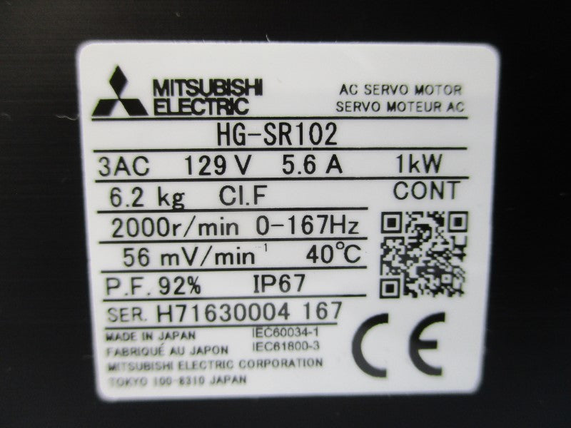 MITSUBISHI HG-SR102 129V 5.6A NSMP