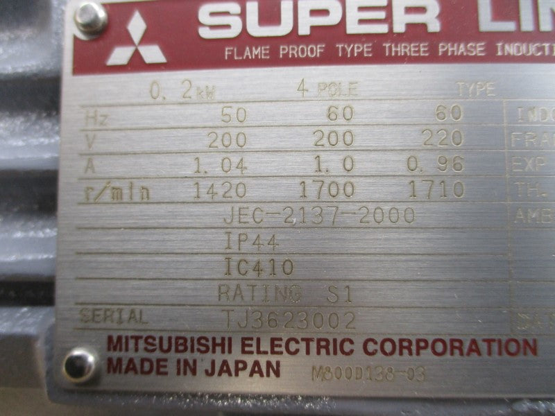 MITSUBISHI XE-NE 5T-J3623-01 200/220V 1.04/1.0/0.96A NSMP