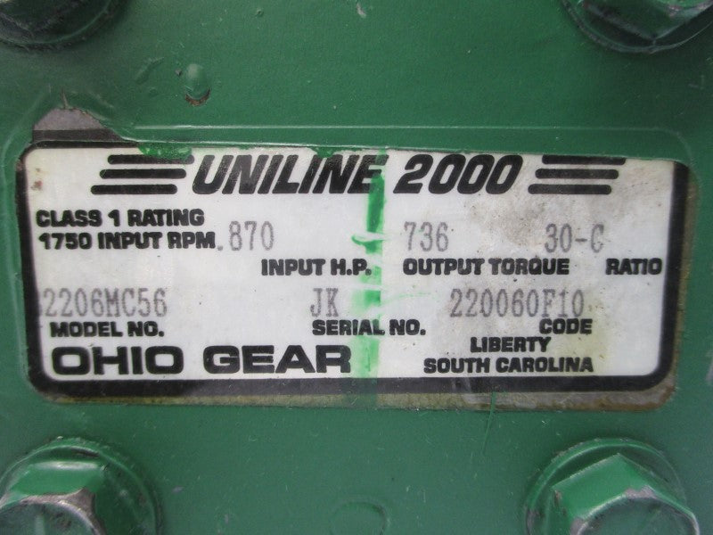OHIO GEAR 12206MC56 UNMP