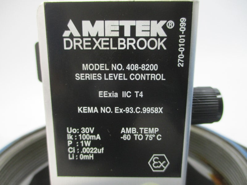 AMETEK DREXELBROOK 270-0001-991 408-8200 11.5-50VDC NSNP