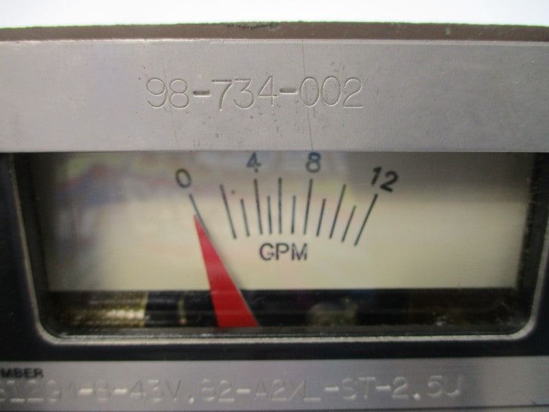 UNIVERSAL FLOW MONITORS MN-MIB12GM-8-43V.82-A2XL-ST-2.5U 480VAC 15A NSNP