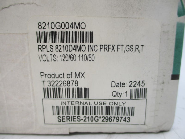ASCO 8210G004MO 110/120V NSFS