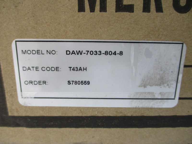 MERCOID DAW-7033-804-8 120/240VAC 10A 10-200PSI NSMP