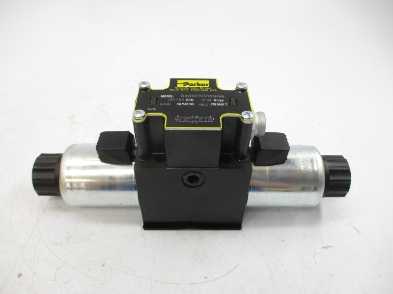 PARKER D3W001CNYKS456 120VAC 0.36A 5000PSI NSMP