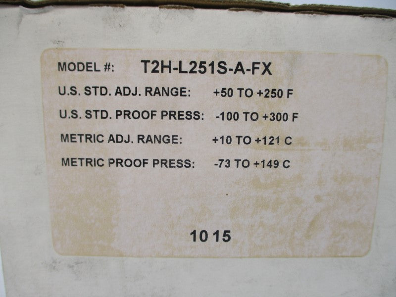 BARKSDALE T2H-L251S-A-FX 600VAC 15A NSMP