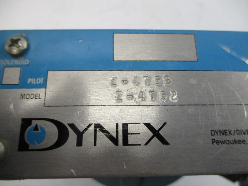 DYNEX Z-4752 3000PSI UNMP