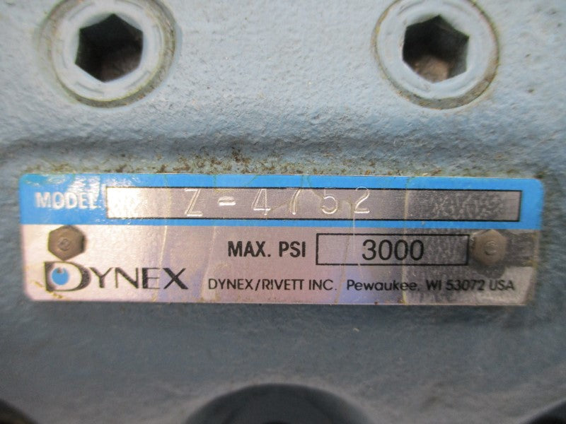 DYNEX Z-4752 3000PSI UNMP