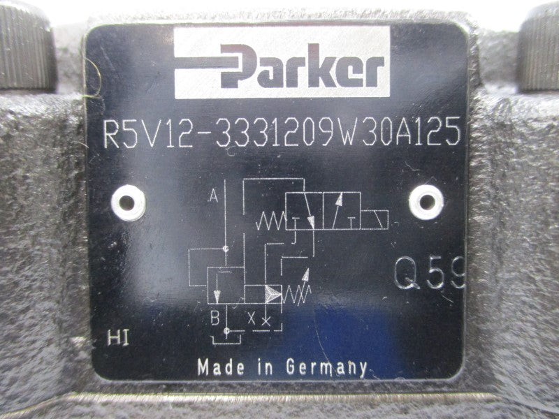 PARKER R5V12-3331209W30A125 110-115/120V 0.60-0.65/0.55A NSNP