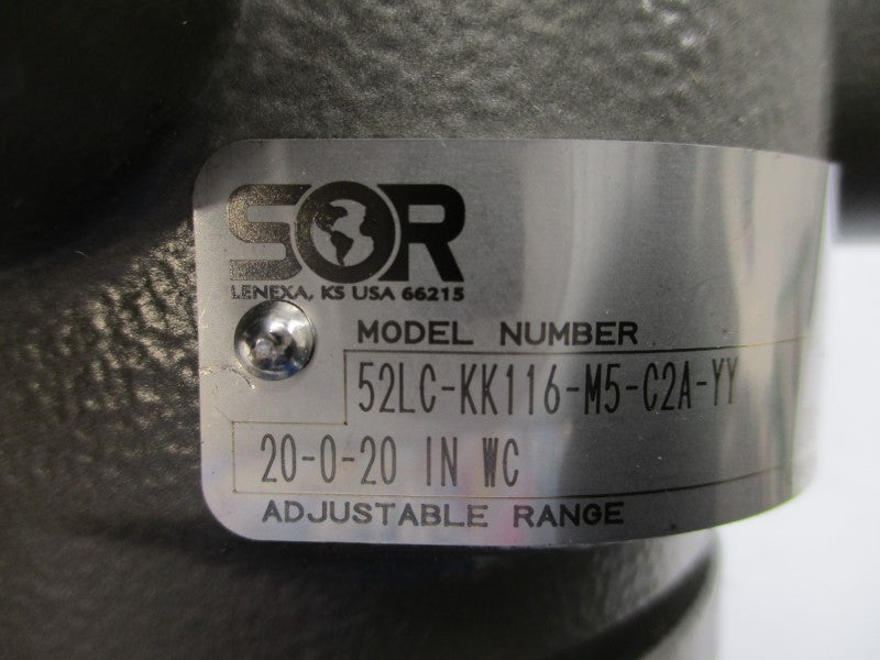SOR 52LC-KK116-M5-C2A-YY 200PSI 20-0-20INWC NSNP