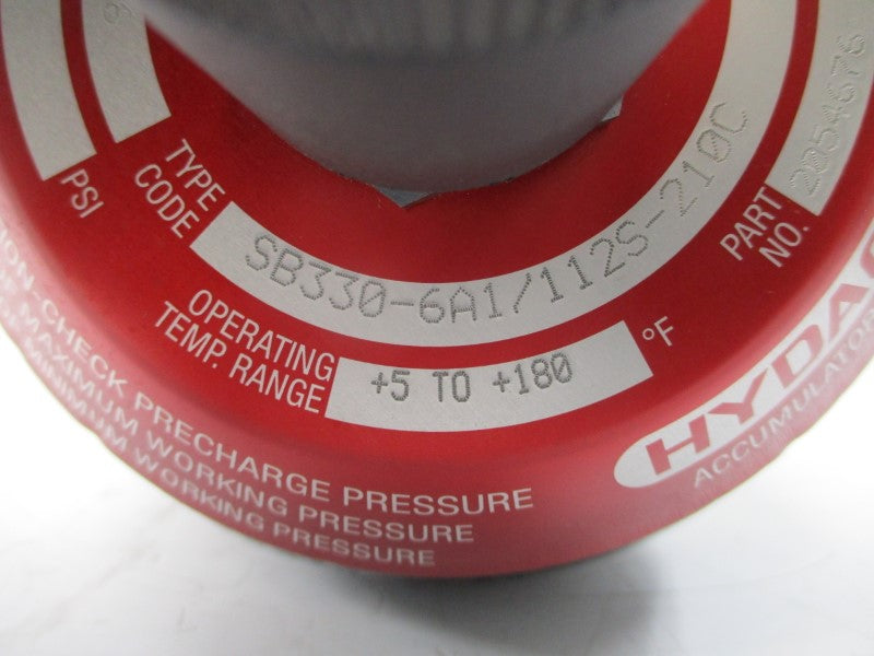 HYDAC SB330-6A1/112S-210C 2054676 3000PSI NSNP