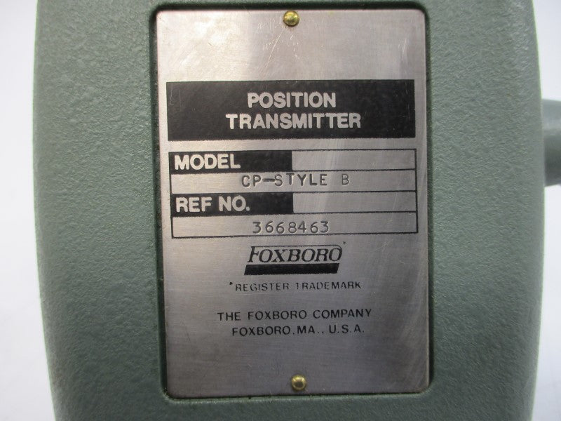 FOXBORO CP-STYLE B 3668463 NSNP
