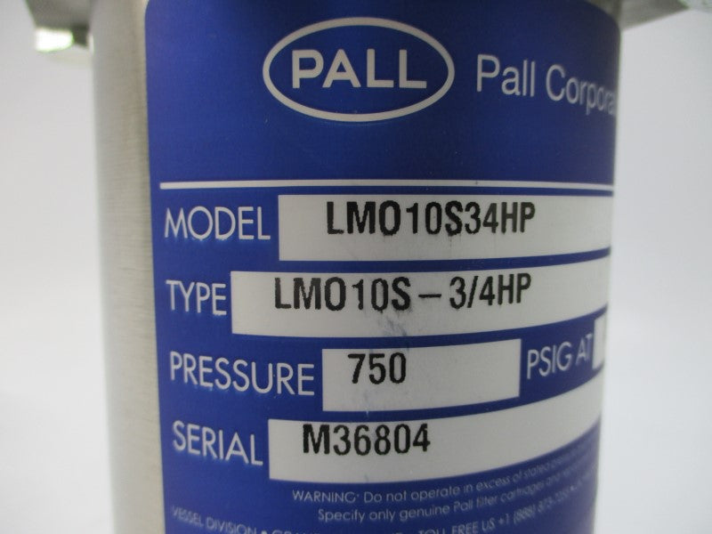 PALL LMO10S34HP LMO10S-3/4HP 750PSI NSNP