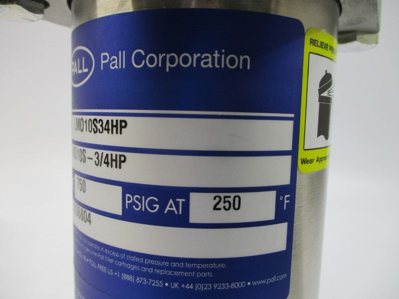 PALL LMO10S34HP LMO10S-3/4HP 750PSI NSNP