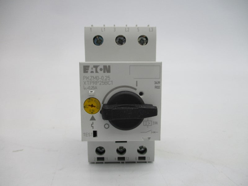 EATON PKZM0-0.25 XTPRP25BC1NL 600VAC 0.16-0.25A NSMP