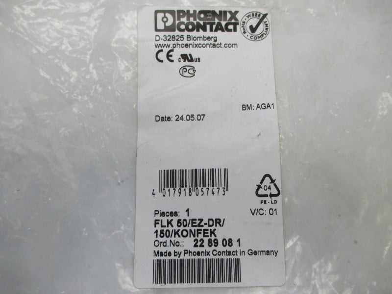 PHOENIX CONTACT FLK50/EZ-DR/150/KONFEK 2289081 NSMP
