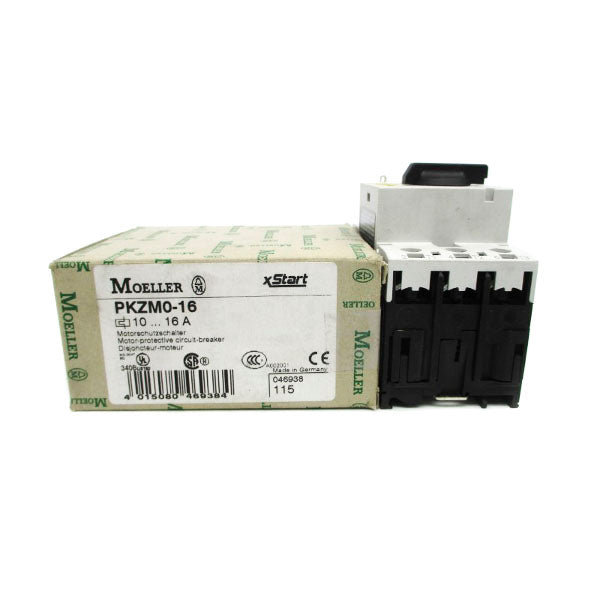 KLOCKNER MOELLER PKZM0-16 SER. 04 600VAC 10-16A NSMP