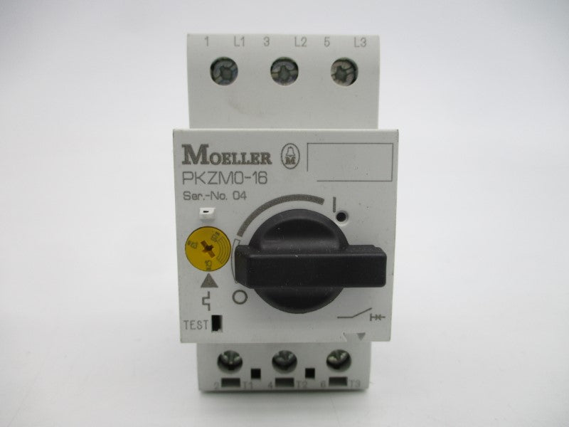 KLOCKNER MOELLER PKZM0-16 SER. 04 600VAC 10-16A NSMP
