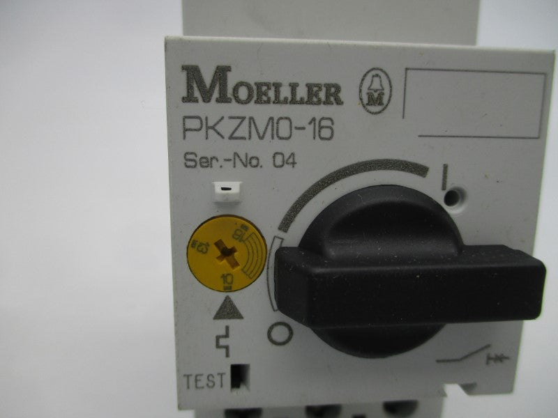 KLOCKNER MOELLER PKZM0-16 SER. 04 600VAC 10-16A NSMP