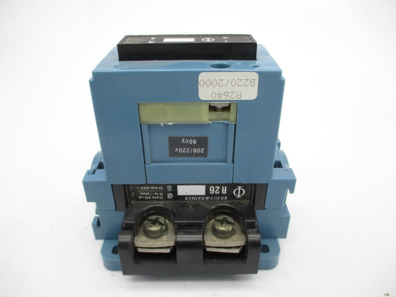 KRAUS & NAIMER R26 208/220V 50A NSNP