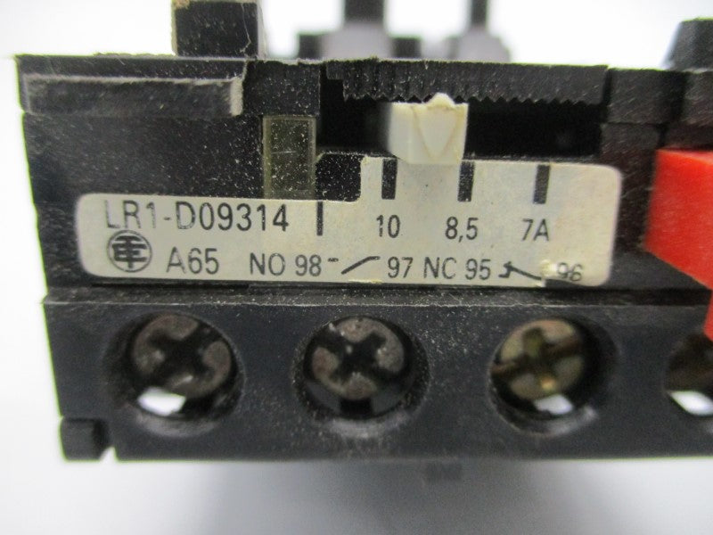TELEMECANIQUE LR1-D09314 600VAC 7-10A UNMP