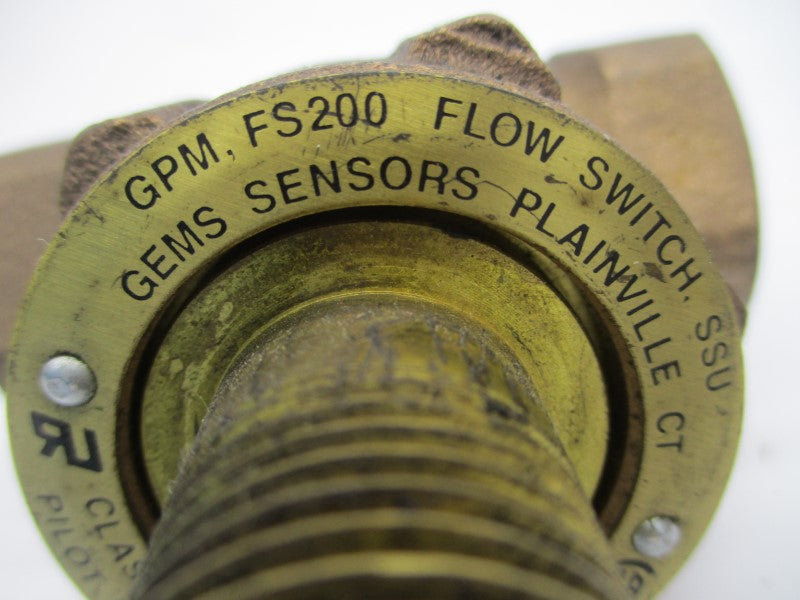 GEMS SENSORS FS200 240VAC 1" NSNP