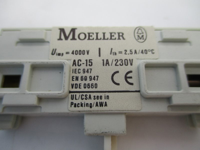 MOELLER NHI-E-10-PKZ0 230VAC 1A NSNP