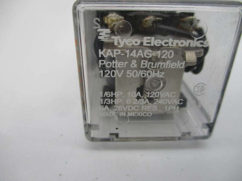 TYCO ELECTRONICS KAP-14AG-120 120VAC 10A NSNP