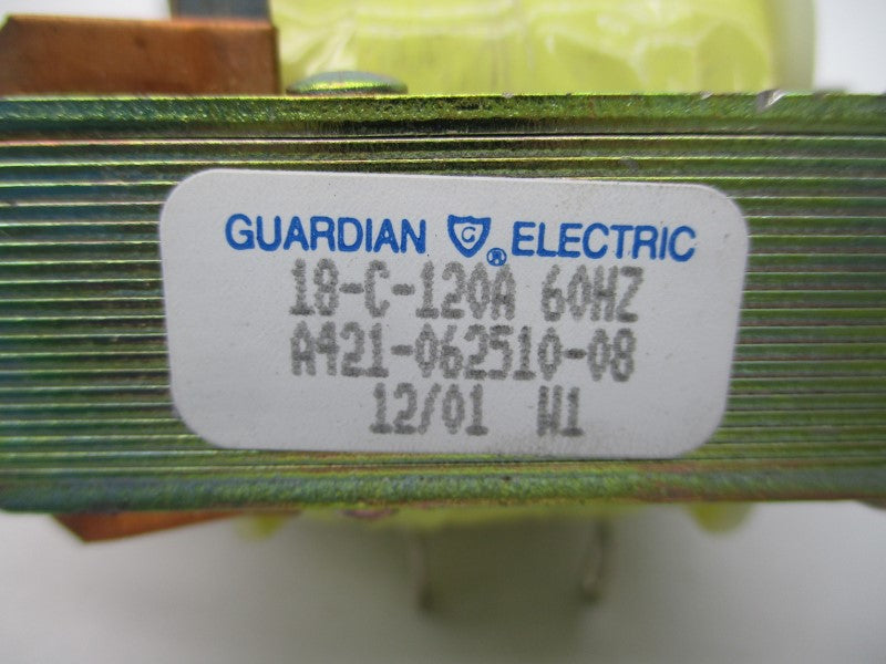 GUARDIAN ELECTRIC 18-C-120A A421-062510-08 NSMP