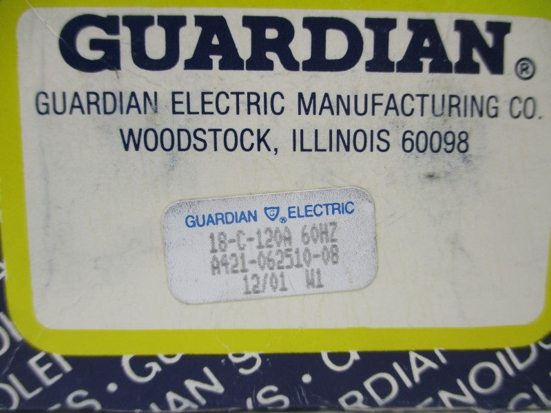 GUARDIAN ELECTRIC 18-C-120A A421-062510-08 NSMP