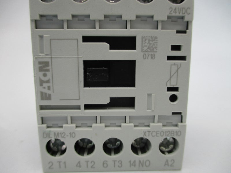 EATON DILMC12-10 XTCEC012B10TD 24VDC 22A NSMP