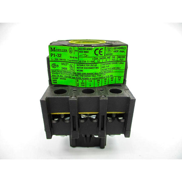 KLOCKNER MOELLER P1-32 690VAC 32A NSNP