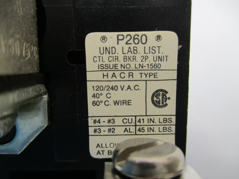 ITE P260 120/240VAC 60A NSNP