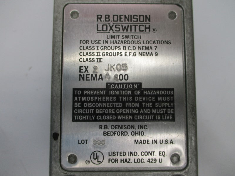 R.B. DENISON EX2JK05 NSNP