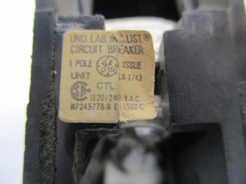 GENERAL ELECTRIC THQB1125 120/240VAC 25A UNMP
