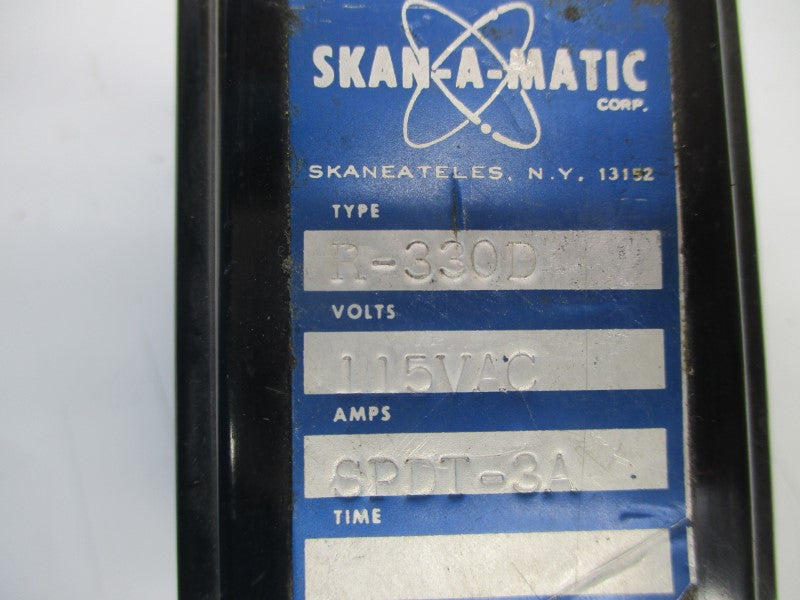 SKAN-A-MATIC R-330D 115VAC UNMP