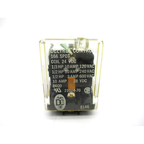 DELTROL CONTROLS 166SPDT 24VDC 10A UNMP