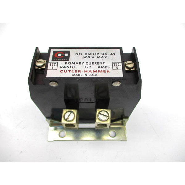 CUTLER HAMMER D60LT2 SER. A2 600V 1-9A 4-6S NSNP