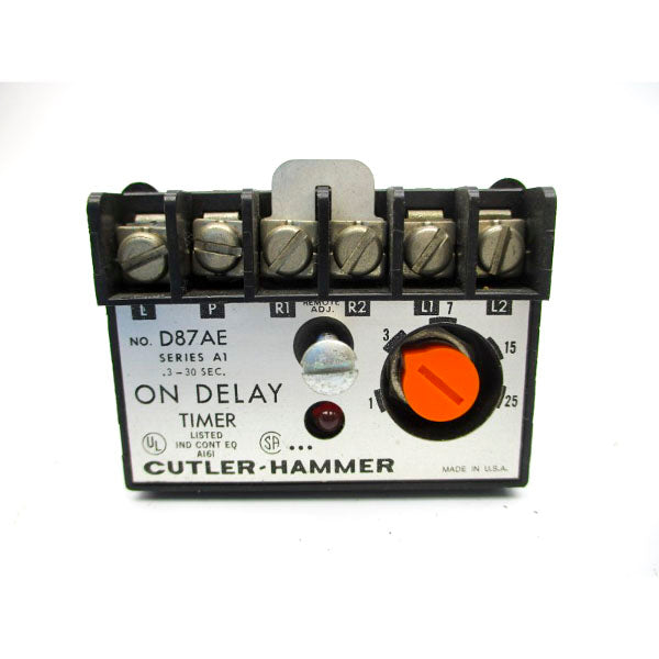 CUTLER HAMMER D87AE SER. A1 120V 1.2-12.0A .3-30S NSNP