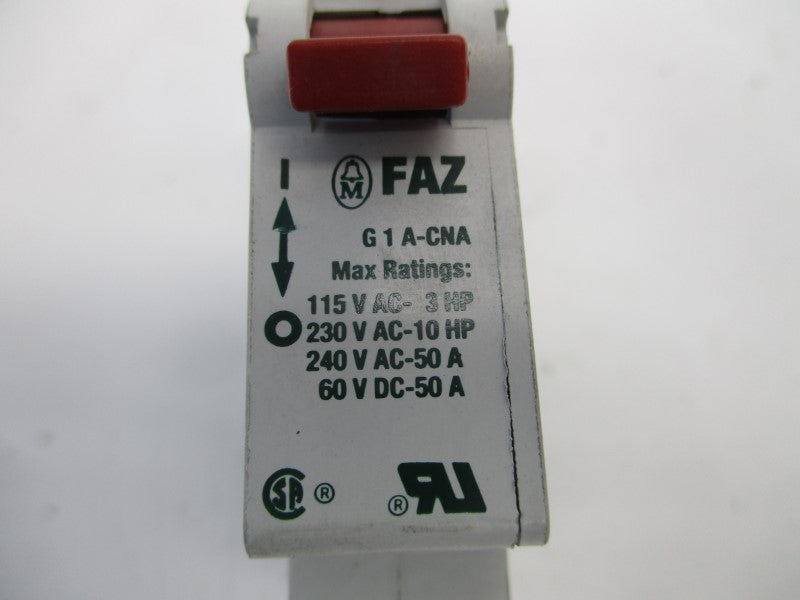KLOCKNER MOELLER FAZ-G1A-CNA 240VAC 50A NSNP