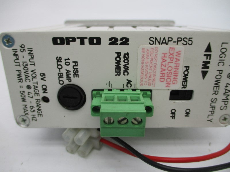 OPTO 22 SNAP-PS5 95-130VAC 1.0A NSNP