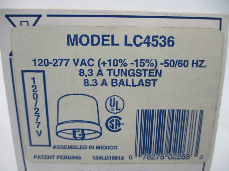 INTERMATIC LC4536 120-277VAC 8.3A NSMP