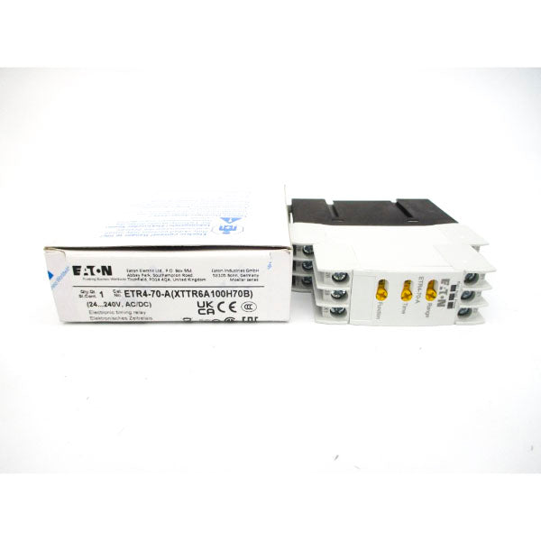EATON ETR4-70-A(XTTR6A100H70B) 24-240VAC/DC 6A 0.05S-100H NSMP