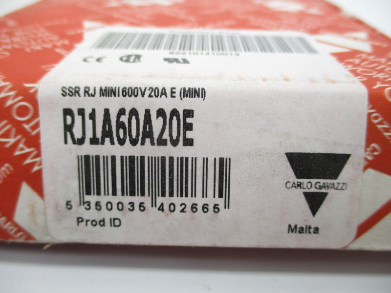 CARLO GAVAZZI RJ1A60A20E 600VAC 20A NSMP