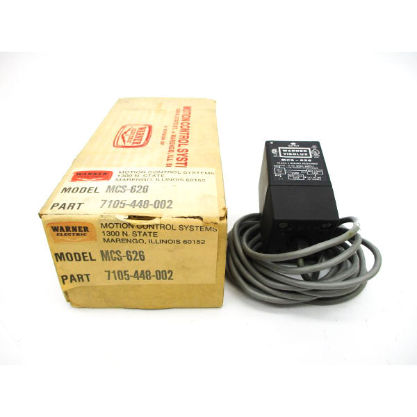 WARNER VISOLUX 7105-448-002 MCS-626 12-18VDC 0.25A NSMP