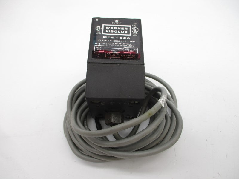 WARNER VISOLUX 7105-448-002 MCS-626 12-18VDC 0.25A NSMP