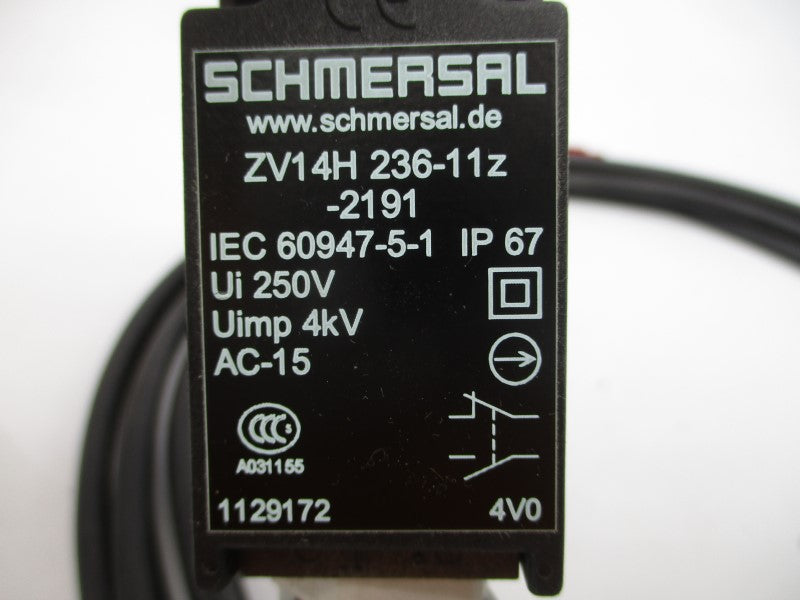 SCHMERSAL ZV14H236-11Z-2191 250V NSNP