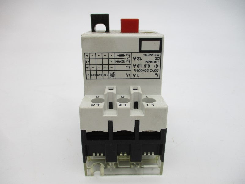 KLOCKNER MOELLER PKZM1-1,0-NA 660VAC 1.0A NSNP
