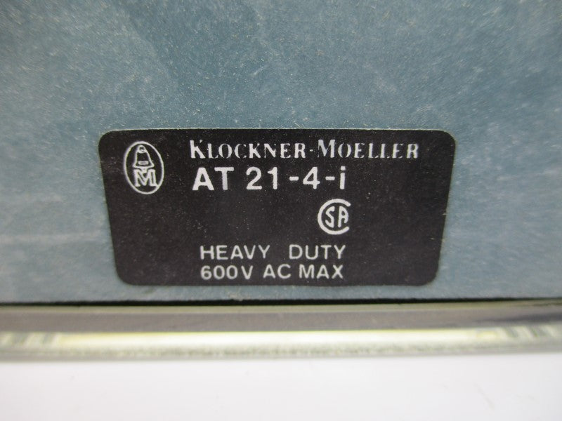 KLOCKNER MOELLER AT21-4-I 600VAC NSNP
